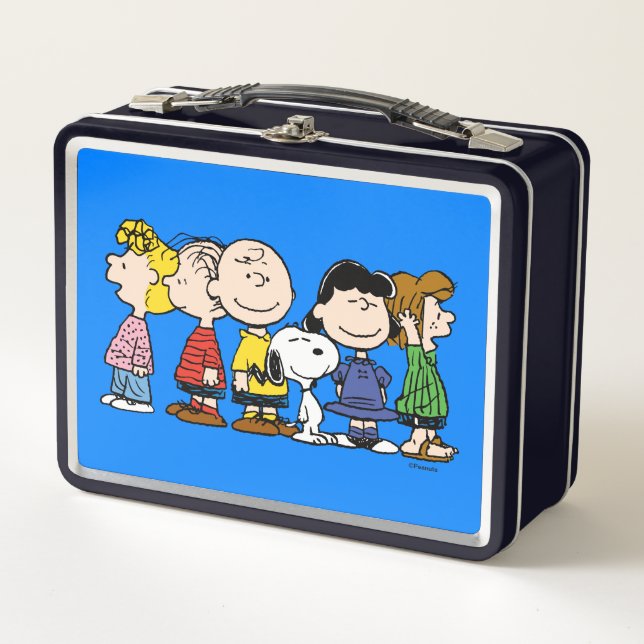 Peanuts | The Peanuts Gang Together Metal Lunch Box (Front)