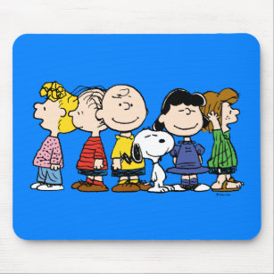 Peanuts   The Peanuts Gang Together Mouse Pad