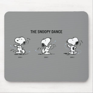 Peanuts   The Snoopy Dance Mouse Pad