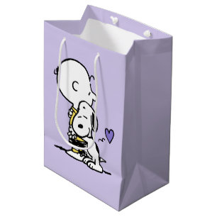 Peanuts   Valentine's Day   Charlie Brown & Snoopy Medium Gift Bag