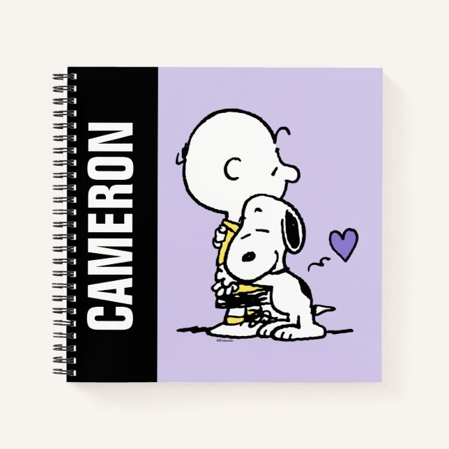 Peanuts | Valentine's Day | Charlie Brown & Snoopy Notebook (Front)
