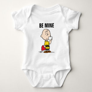 Peanuts   Valentine's Day Charlie Brown Valentine Baby Bodysuit