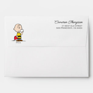 Peanuts   Valentine's Day Charlie Brown Valentine Envelope