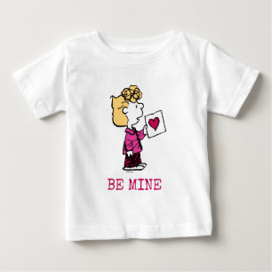 Peanuts Valentine's Day Sally Valentine Card Baby T-Shirt