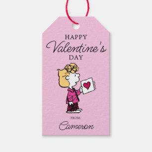 Peanuts   Valentine's Day   Sally Valentine Card Gift Tags
