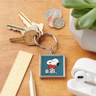 Peanuts   Valentine's Day   Snoopy Heart Hug Keychain