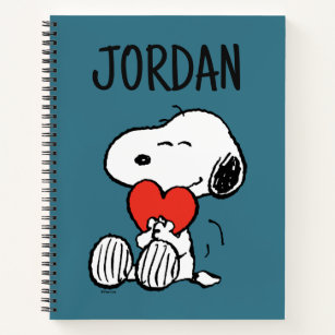 Peanuts   Valentine's Day   Snoopy Heart Hug Notebook