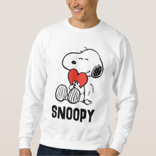 Peanuts   Valentine's Day   Snoopy Heart Hug Sweatshirt