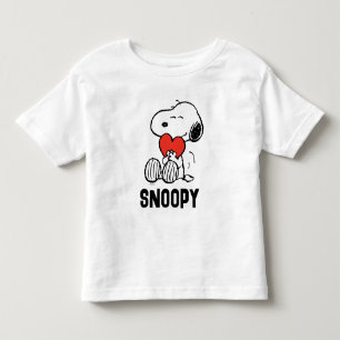 Peanuts Valentine's Day Snoopy Heart Hug Toddler T-shirt