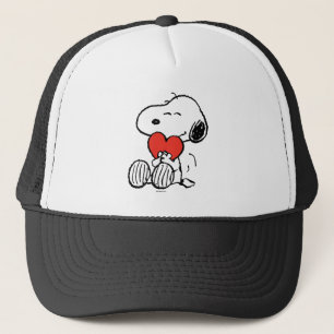 Peanuts   Valentine's Day   Snoopy Heart Hug Trucker Hat