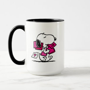 Peanuts   Valentine's Day   Snoopy With Valentines Mug