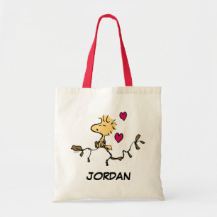 Peanuts   Valentine's Day   Woodstock Whistle Tote Bag
