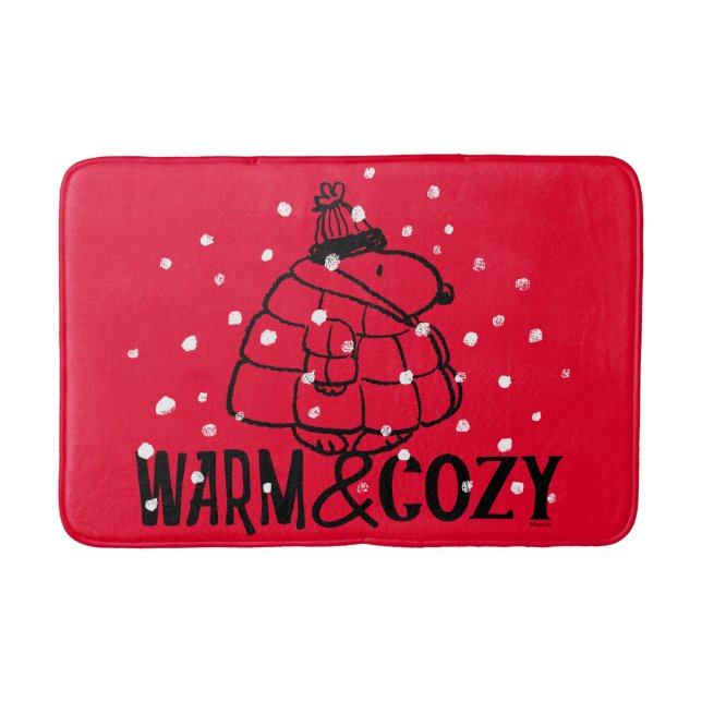 Peanuts | Warm & Cozy Bath Mat (Front)