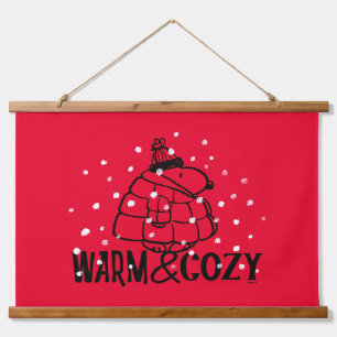 Peanuts   Warm & Cozy Hanging Tapestry