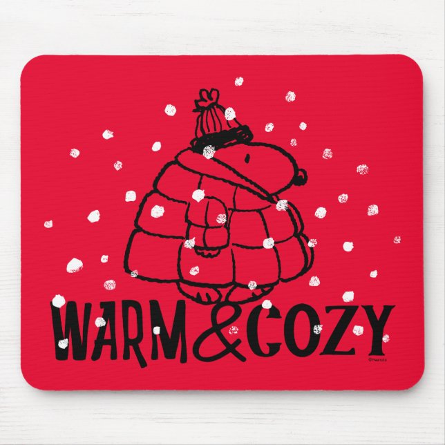 Peanuts | Warm & Cozy Mouse Pad (Front)