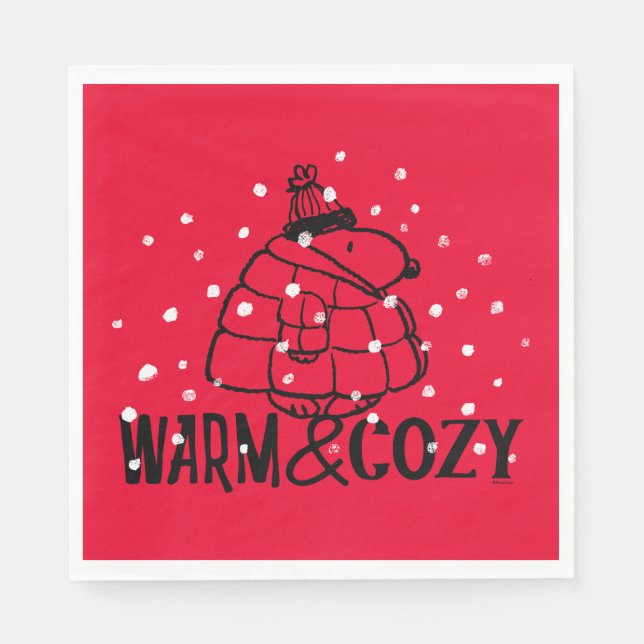 Peanuts | Warm & Cozy Napkin (Front)