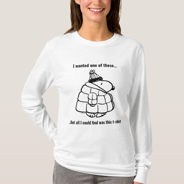 Peanuts | Warm & Cozy T-Shirt (Front)