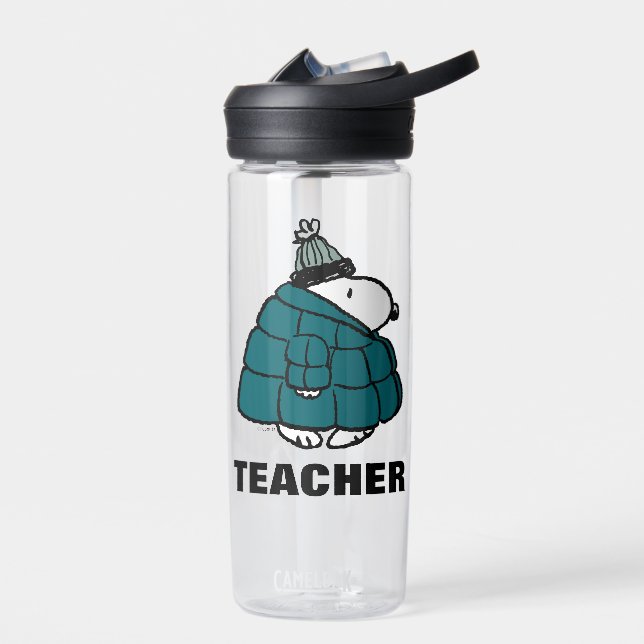 Peanuts | Warm & Cozy Teacher Water Bottle (Left)
