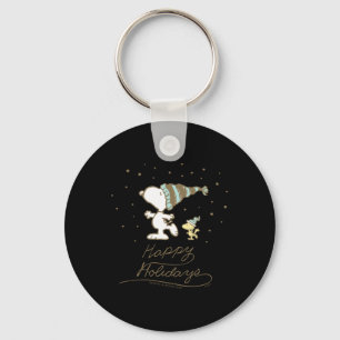 Peanuts Winter Skating Keychain