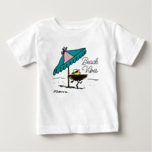 Peanuts   Woodstock at the Beach Baby T-Shirt
