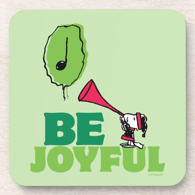 Peanuts | Woodstock Be Joyful Coaster (Front)