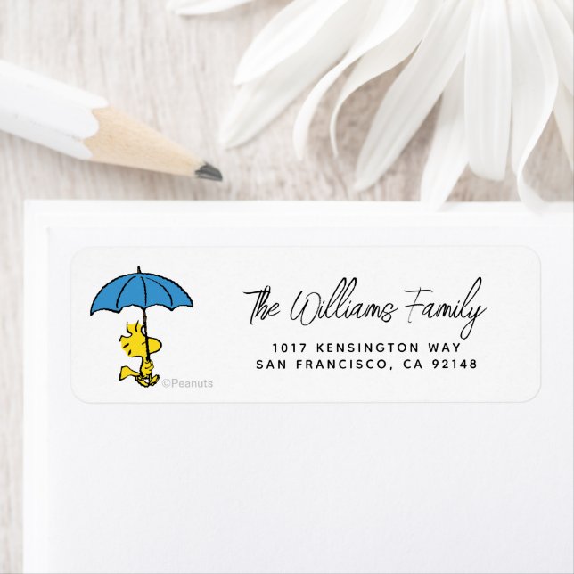 Peanuts | Woodstock Blue Umbrella (Insitu)
