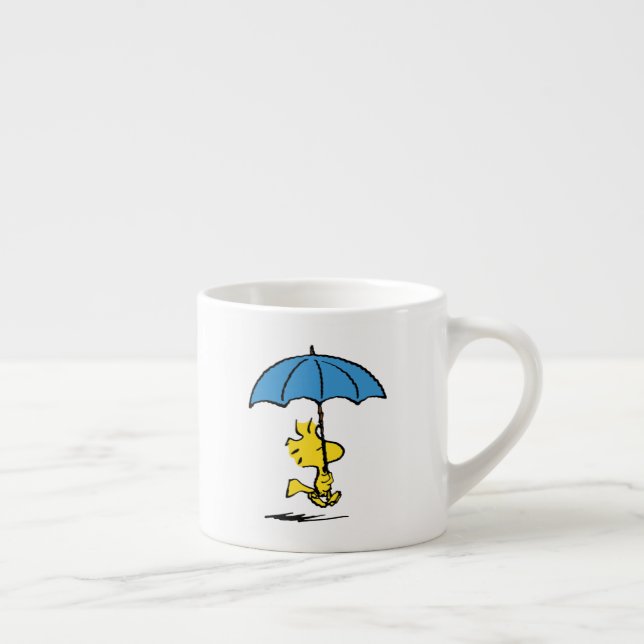 Peanuts | Woodstock Blue Umbrella Espresso Cup (Right)