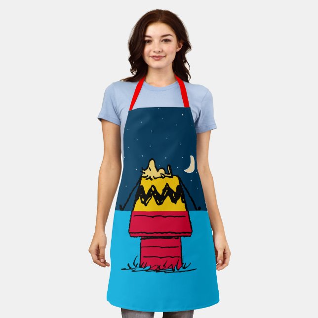 Peanuts | Woodstock Camping Half & Half Apron (Worn)