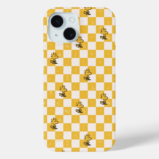 Peanuts | Woodstock Chequered Flag Case-Mate iPhone Case (Back)