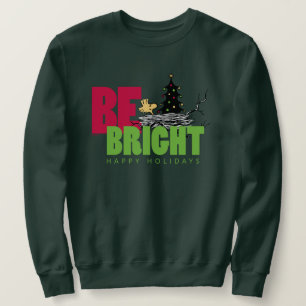 Peanuts Woodstock Christmas Be Bright Sweatshirt