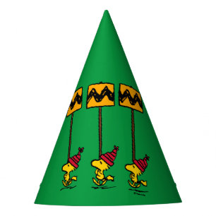 Peanuts   Woodstock & Friends Sign March Party Hat