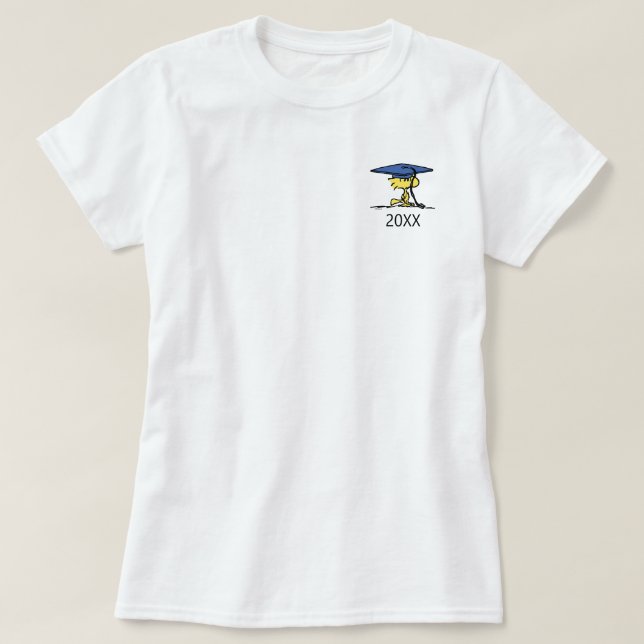 Peanuts | Woodstock Graduation T-Shirt (Design Front)