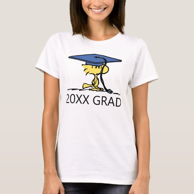 Peanuts | Woodstock Graduation T-Shirt (Front)