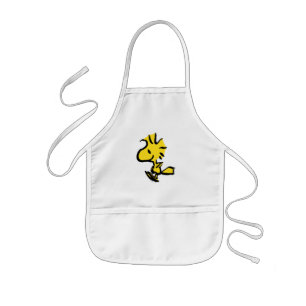 Peanuts   Woodstock Jumping Kids Apron