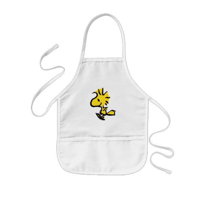 Peanuts | Woodstock Jumping Kids Apron (Front)