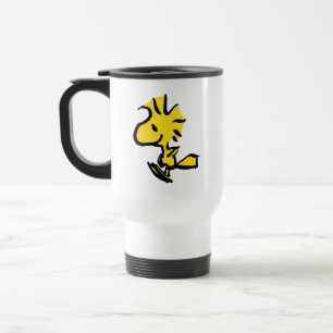 Peanuts Woodstock Jumping Travel Mug