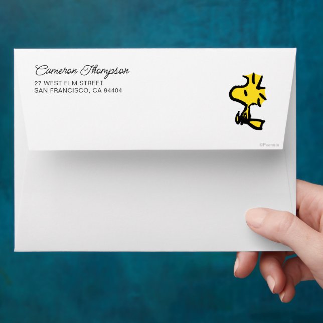 Peanuts | Woodstock Looking Ahead Envelope (Hand)