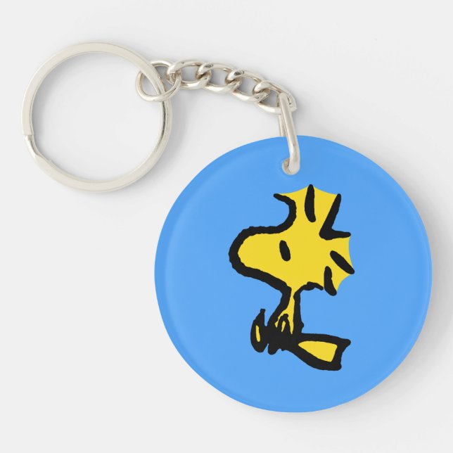 Peanuts | Woodstock Looking Ahead Keychain (Front)