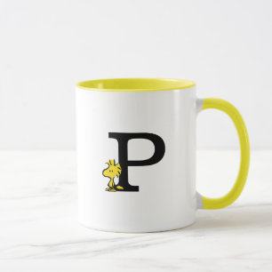 PEANUTS Woodstock Monogram P Mug