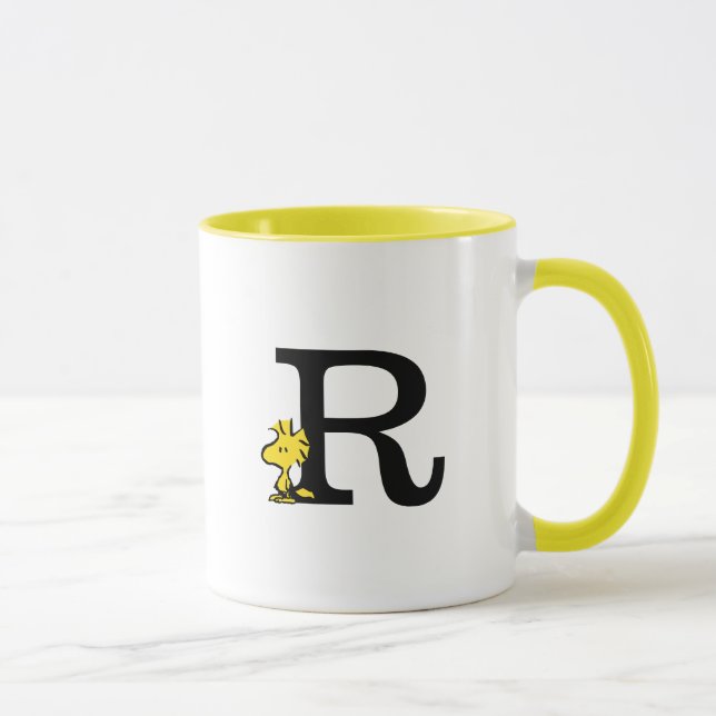 PEANUTS | Woodstock | Monogram R Mug (Right)