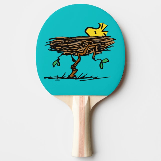 Peanuts | Woodstock Napping Ping Pong Paddle (Front)