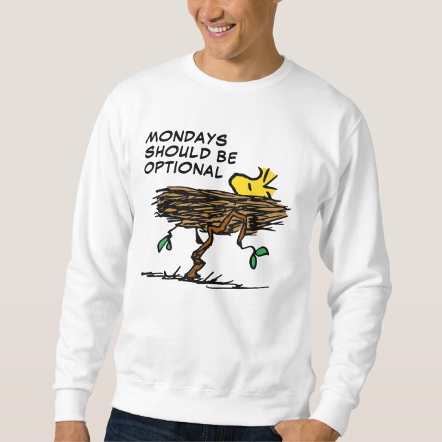 Peanuts | Woodstock Napping Sweatshirt (Front)