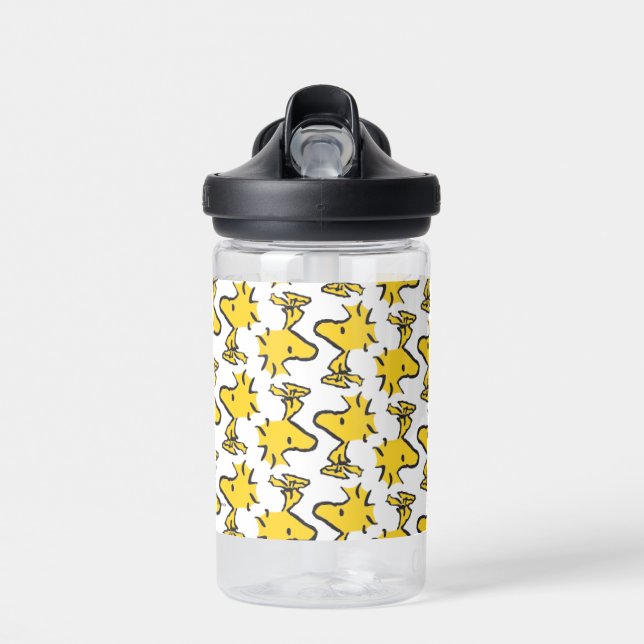 Peanuts | Woodstock Pattern Water Bottle (Front)