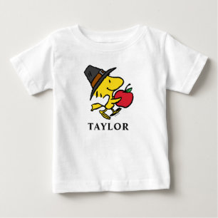 Peanuts   Woodstock Pilgrim Baby T-Shirt