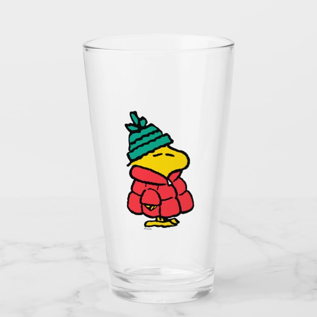 Peanuts | Woodstock Puffy Winter Jacket Glass (Front)