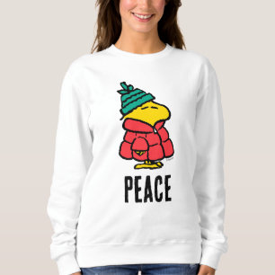 Peanuts   Woodstock Puffy Winter Jacket Sweatshirt