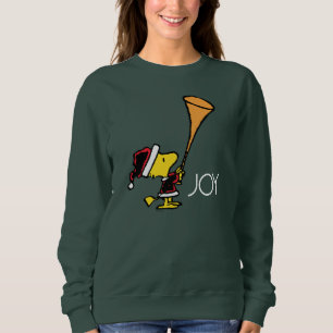 Peanuts   Woodstock Santa Claus Sweatshirt