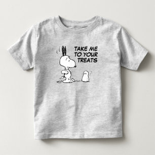 Peanuts Woodstock Scares Snoopy Toddler T-shirt