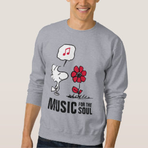 Peanuts Woodstock Smelling the Flowers Sweatshirt