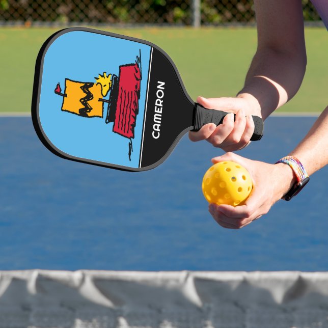 Peanuts | Woodstock Snoopy Dish Sail Boat Pickleball Paddle (Insitu)